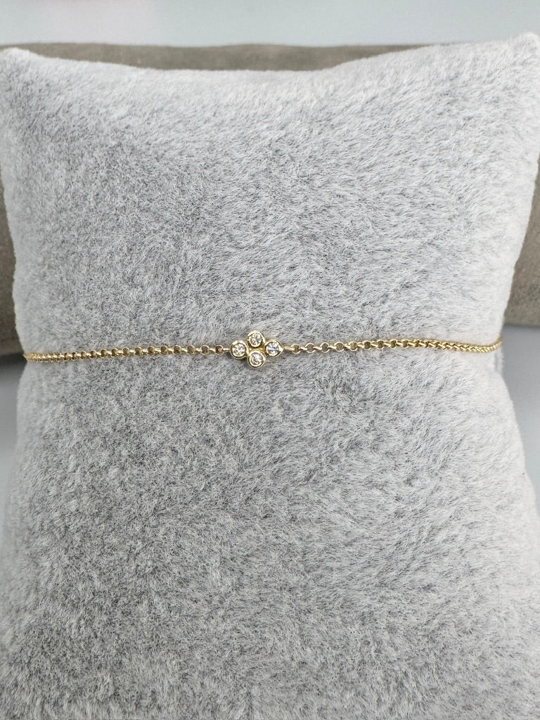Diamond Chain Bracelet