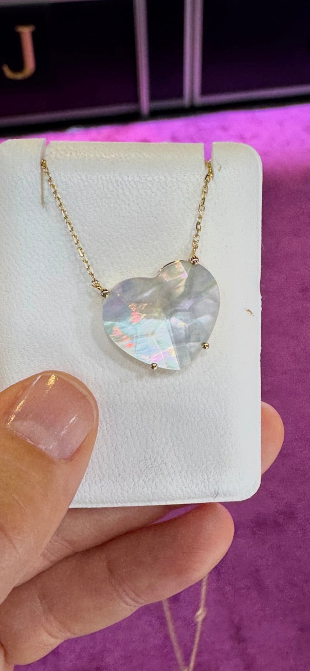 The Mother of Pearl Love Necklace