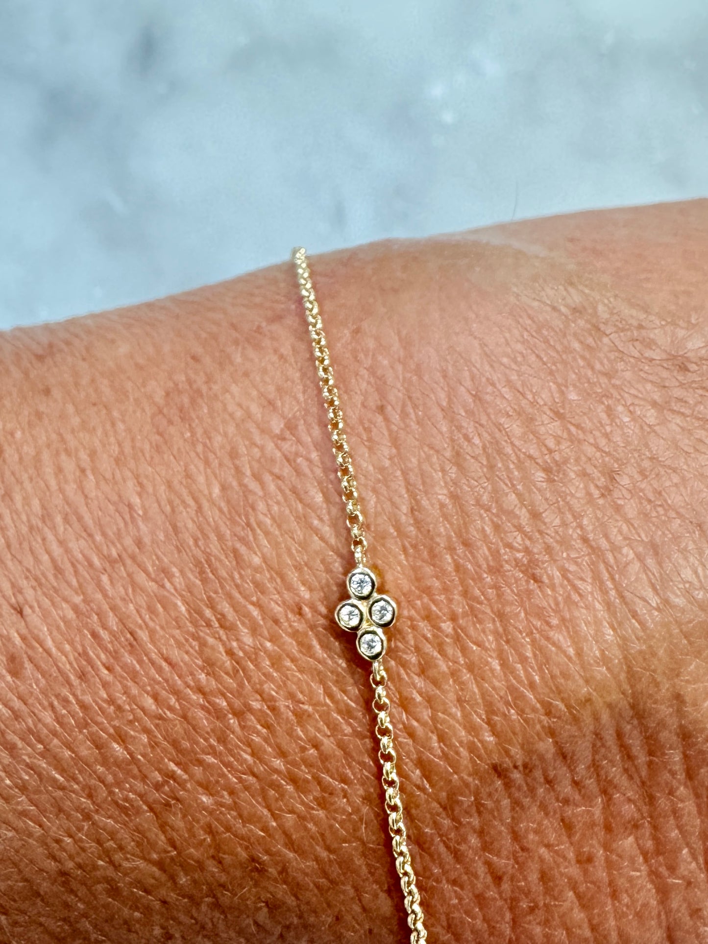 Diamond Chain Bracelet