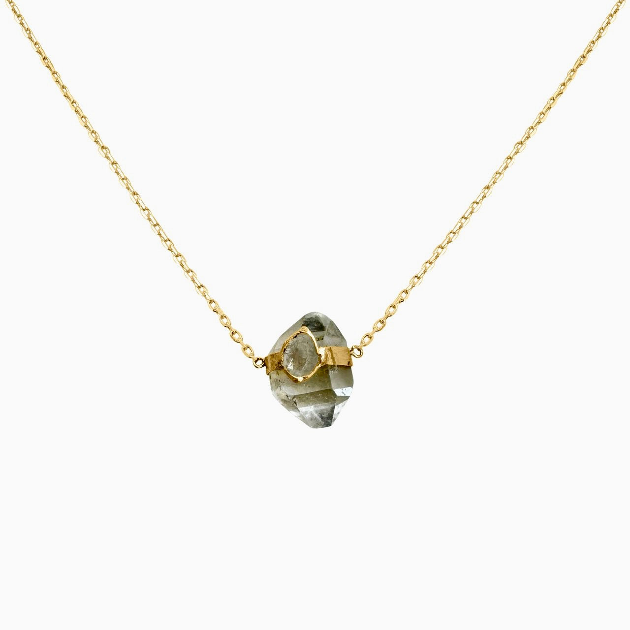 Herkimer Diamond Crystal and Diamond