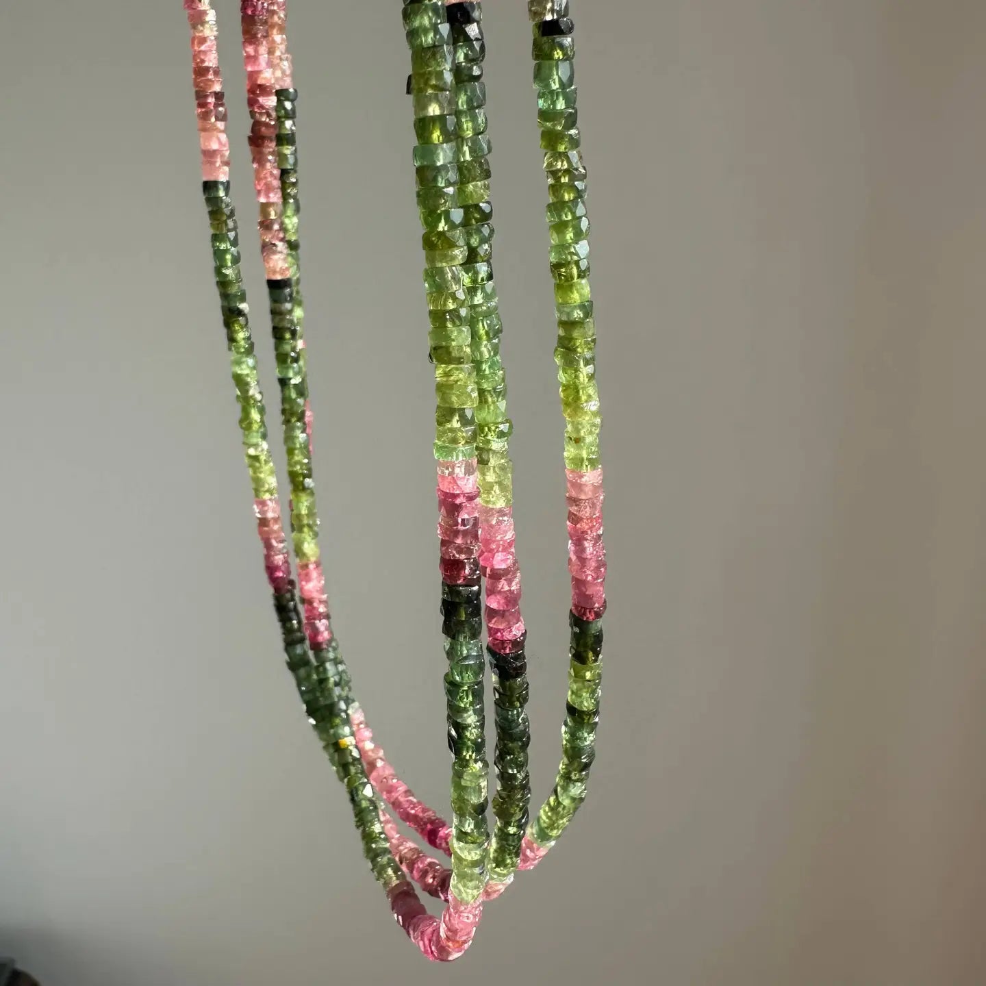 Pink and Green Tourmaline