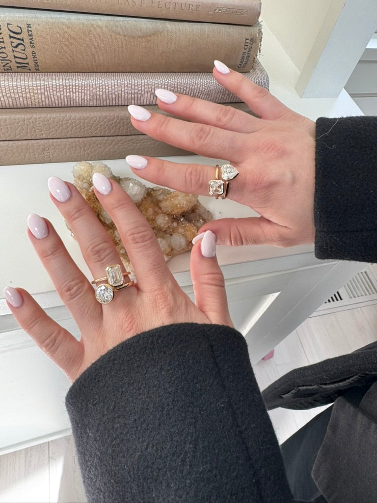 The Heart Shape Diamond Ring