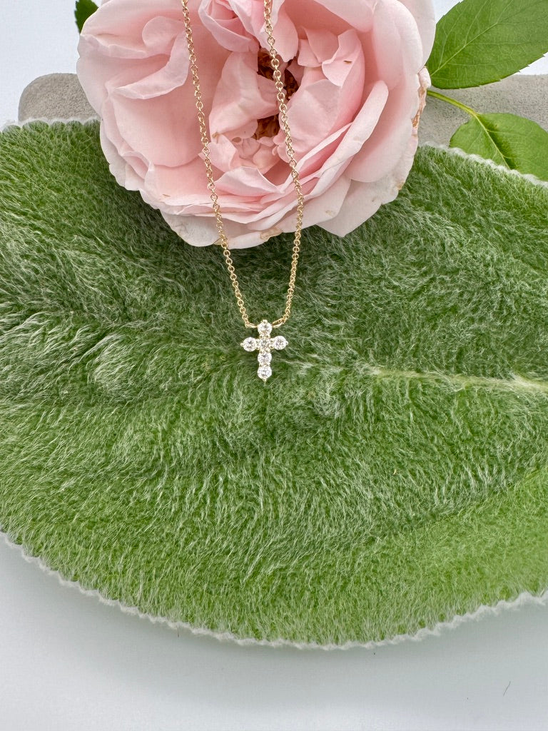 Diamond Cross Necklace