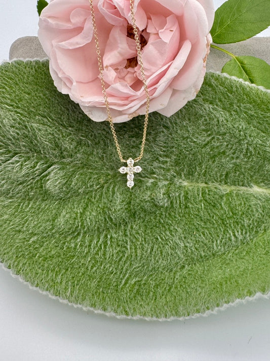 Diamond Cross Necklace