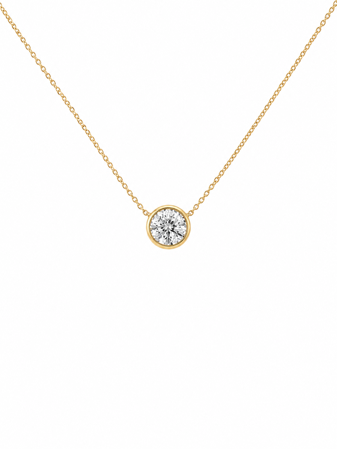 Diamond Solitaire Pendant