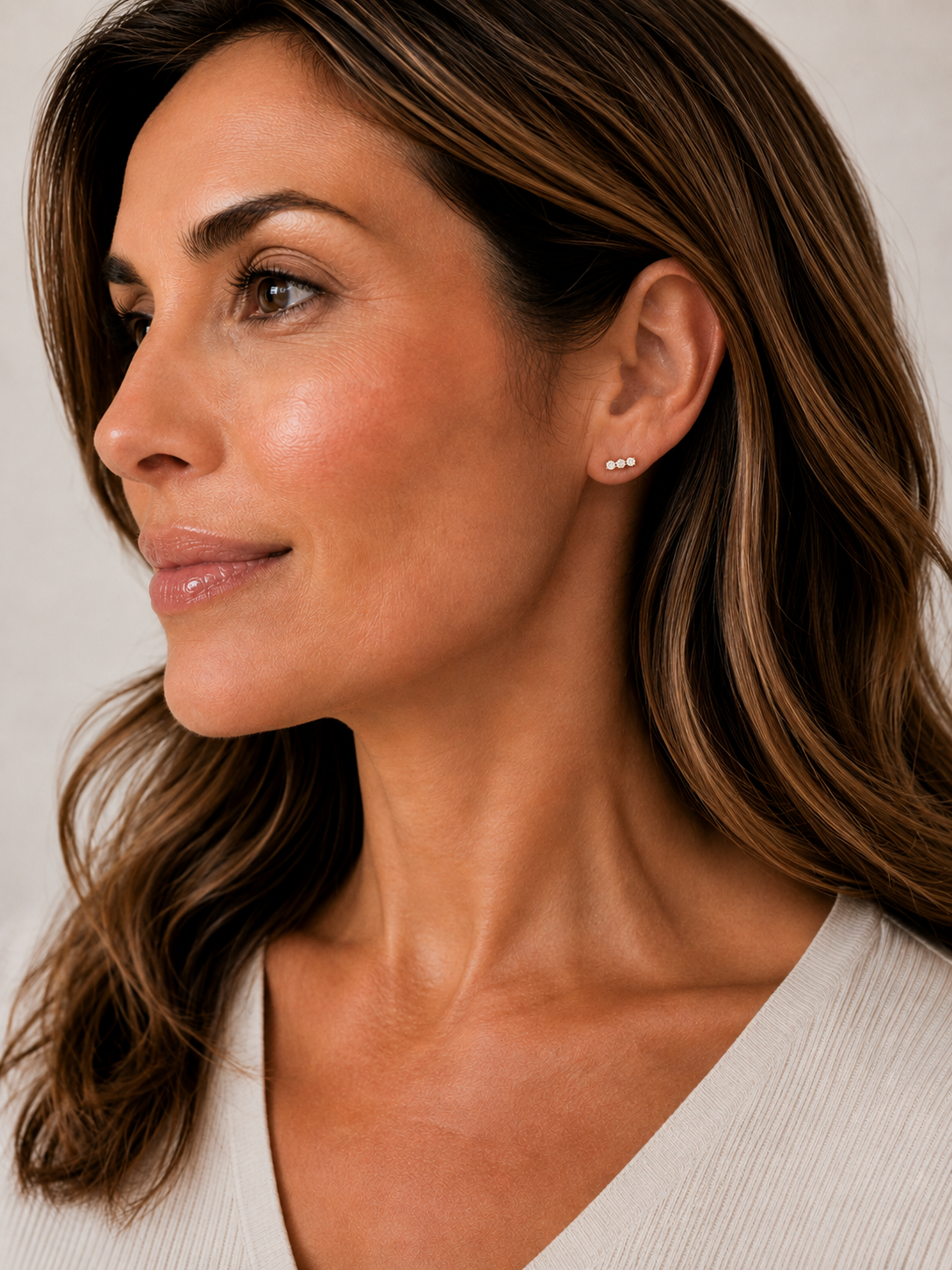 Trio Diamond Studs