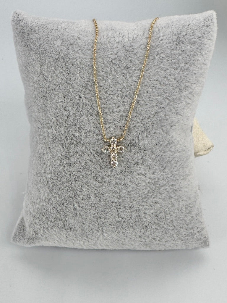 Diamond Cross Necklace