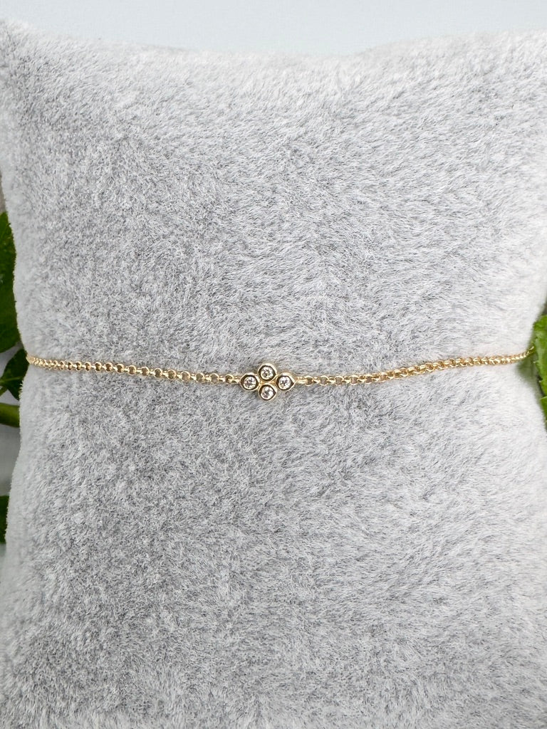 Diamond Chain Bracelet