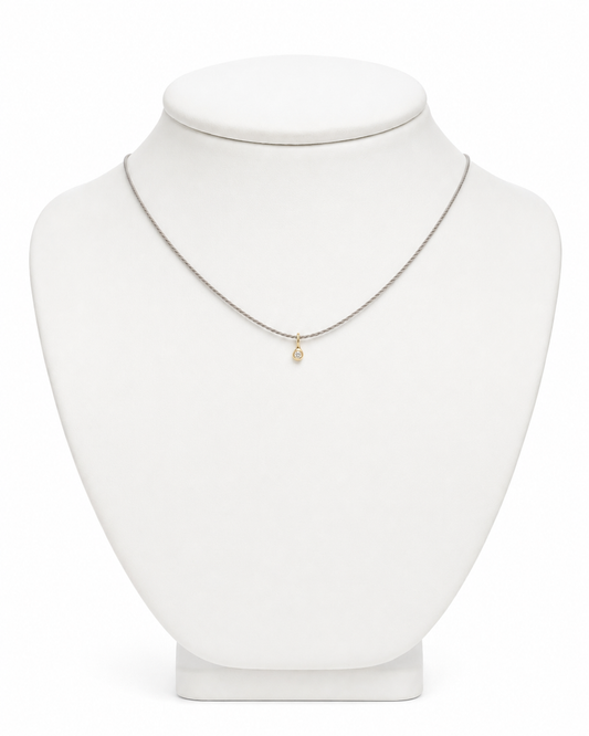 Make a Wish Diamond Necklace