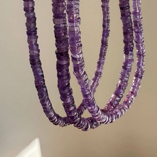 Amethyst Bead Necklace