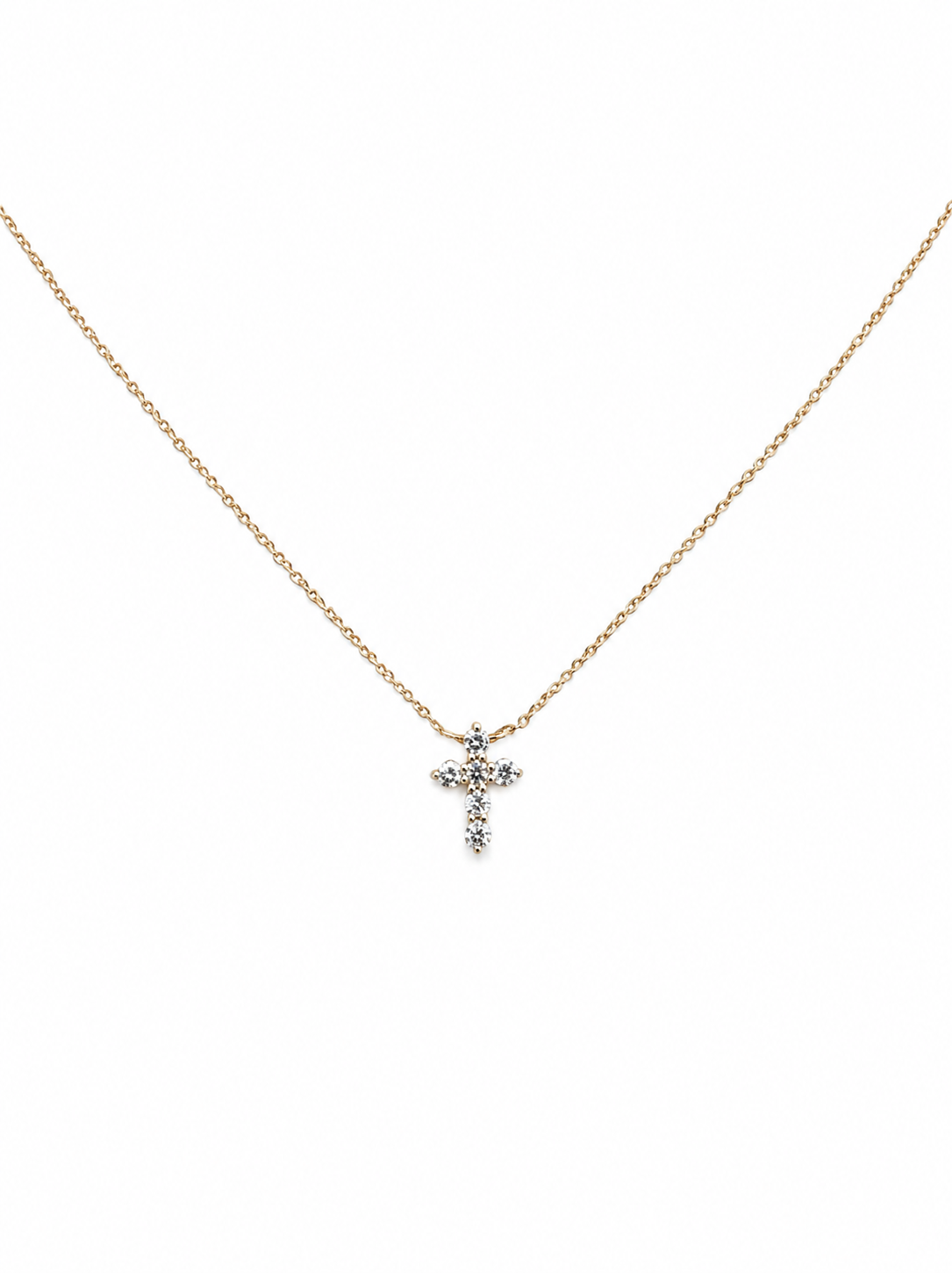 Diamond Cross Necklace