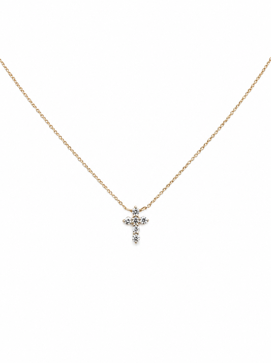 Diamond Cross Necklace