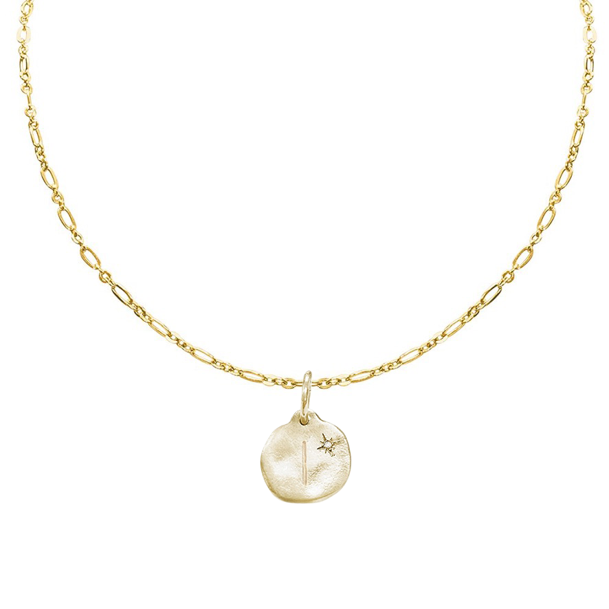 Letter A-Z  Diamond Necklace Charm