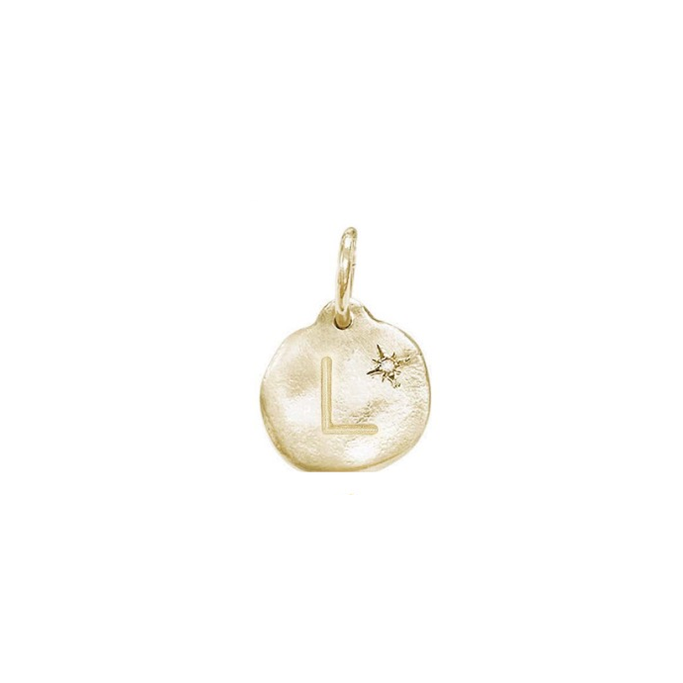 Letter A-Z  Diamond Necklace Charm