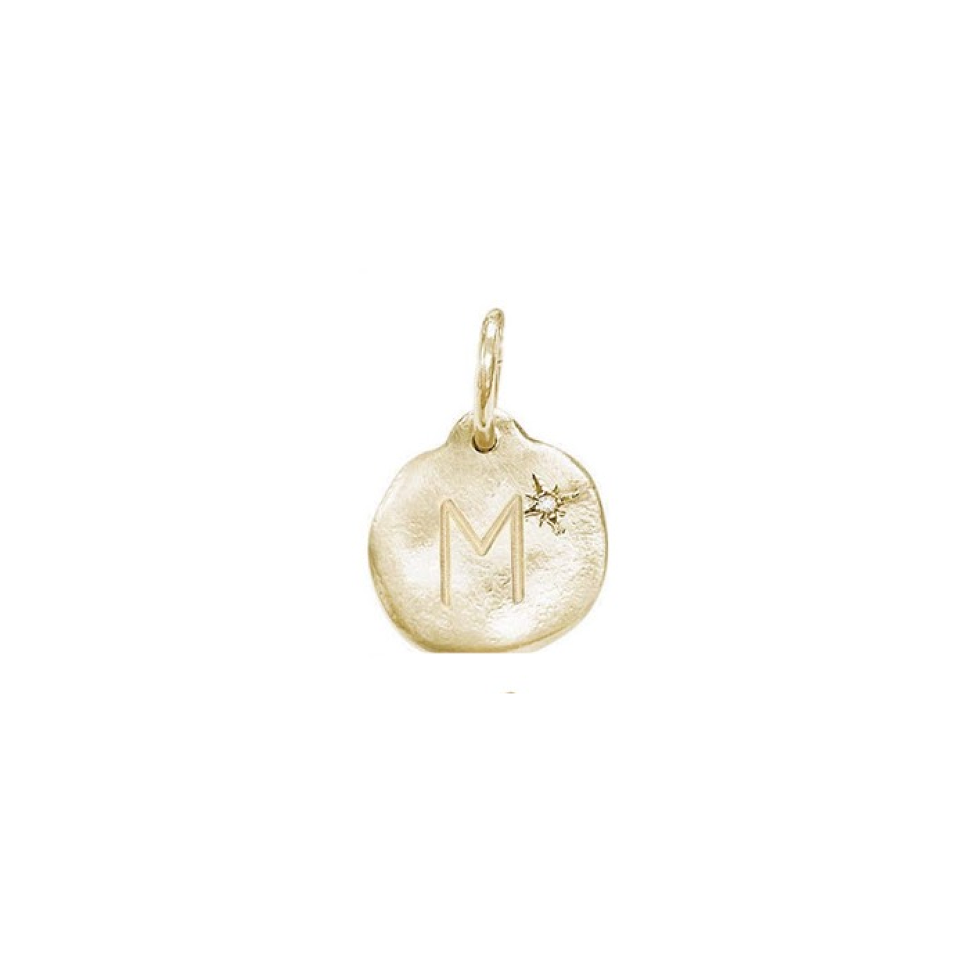 Letter A-Z  Diamond Necklace Charm