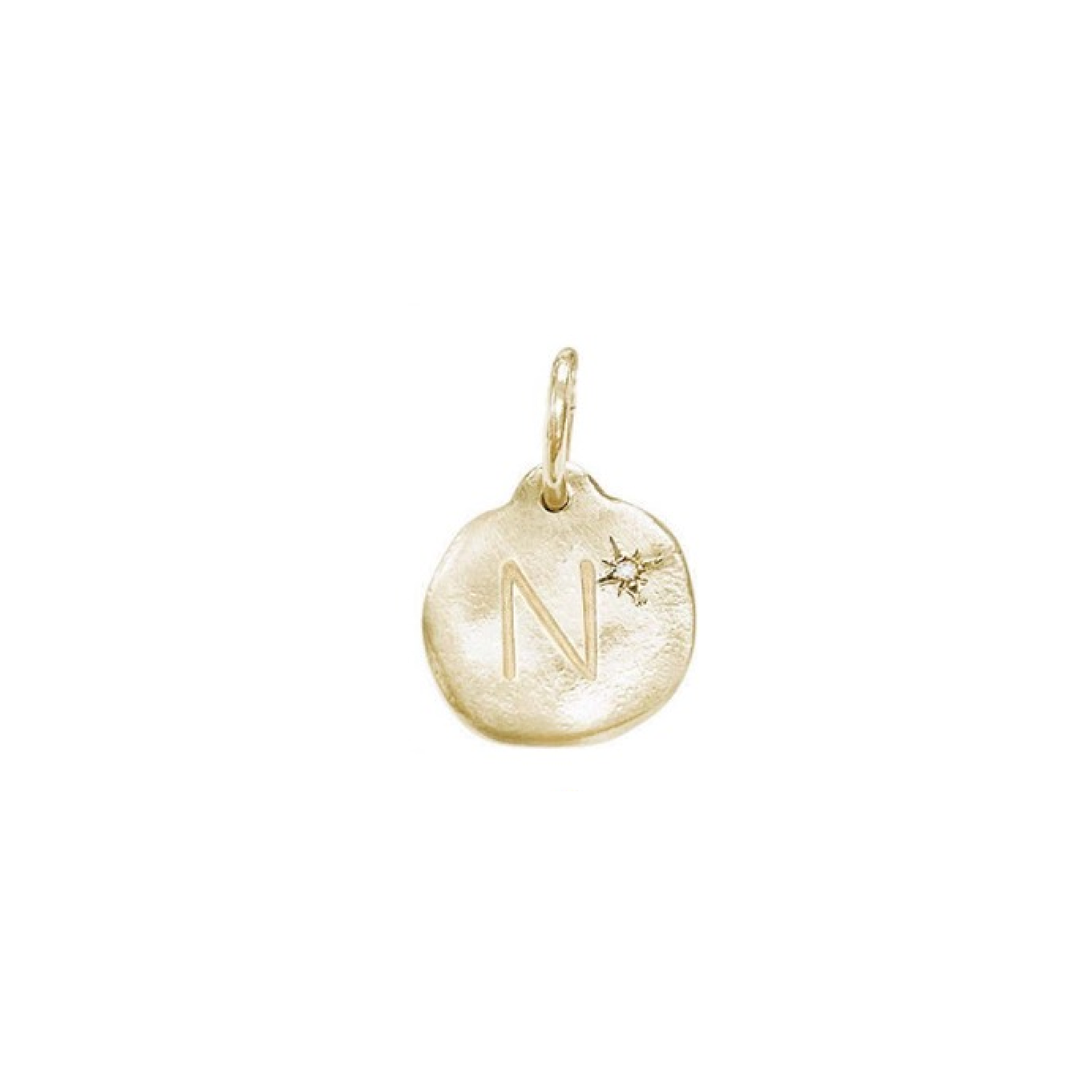 Letter A-Z  Diamond Necklace Charm