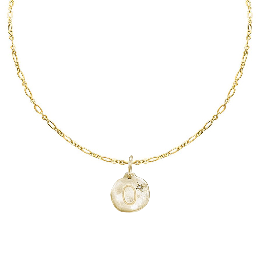 Letter A-Z  Diamond Necklace Charm