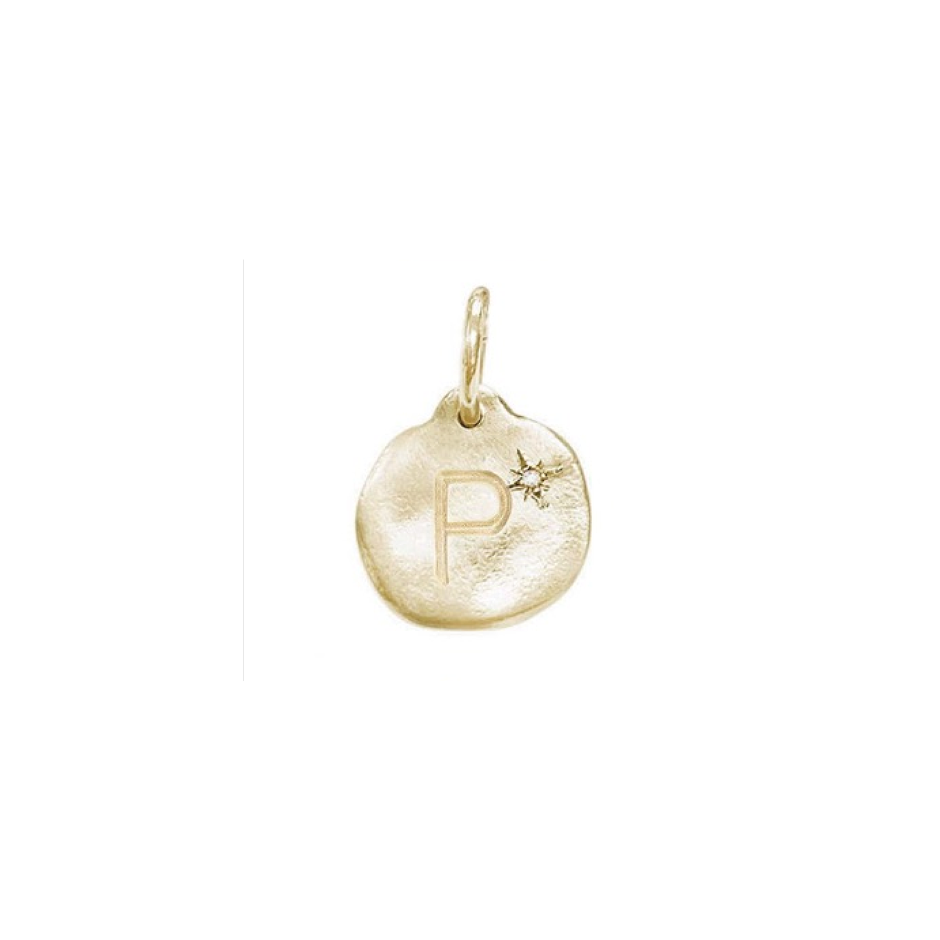 Letter A-Z  Diamond Necklace Charm