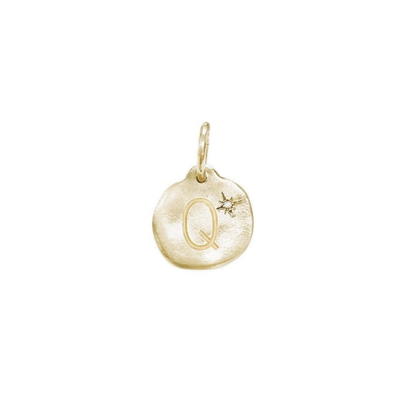 Letter A-Z  Diamond Necklace Charm