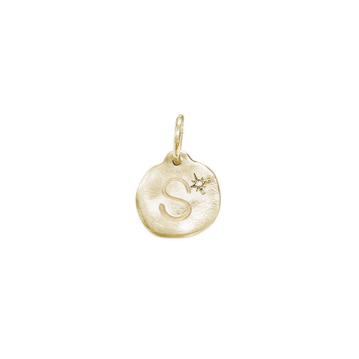 Letter A-Z  Diamond Necklace Charm