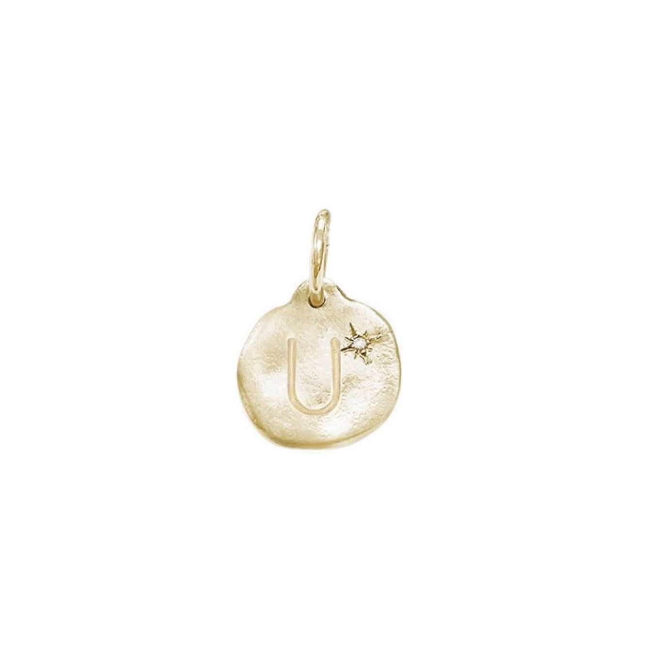 Letter A-Z  Diamond Necklace Charm