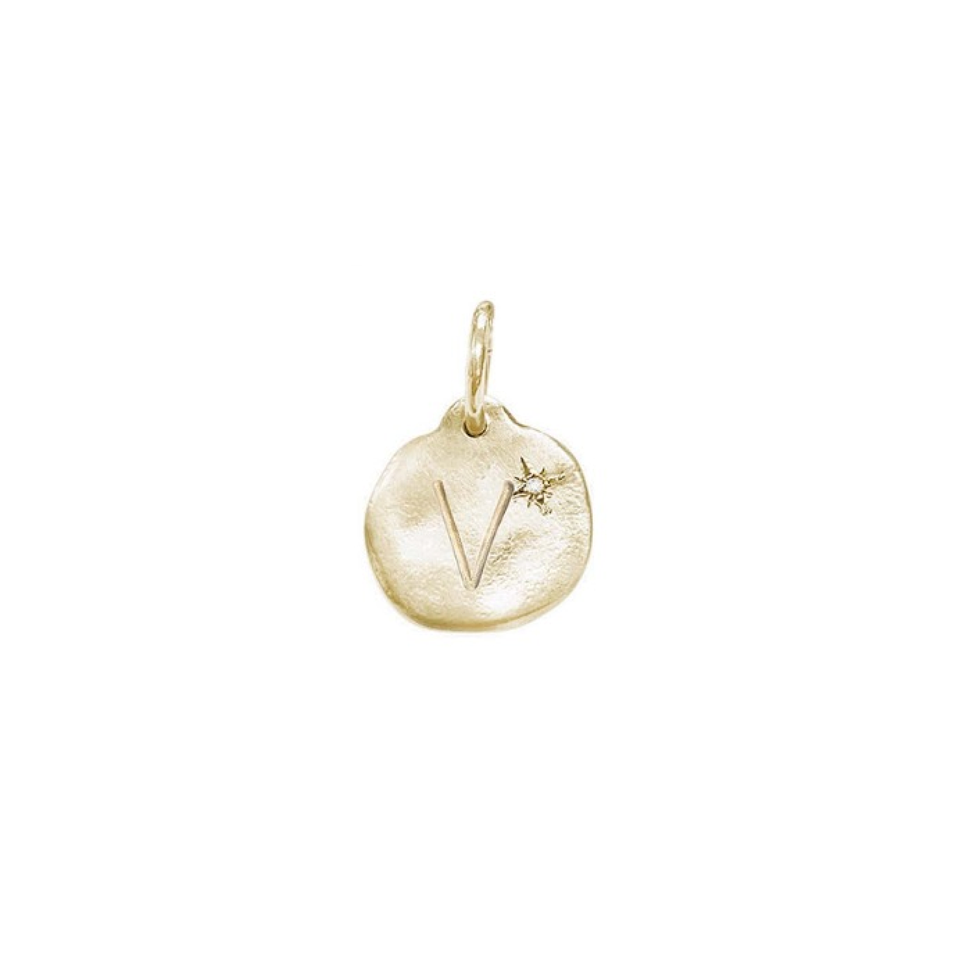 Letter A-Z  Diamond Necklace Charm