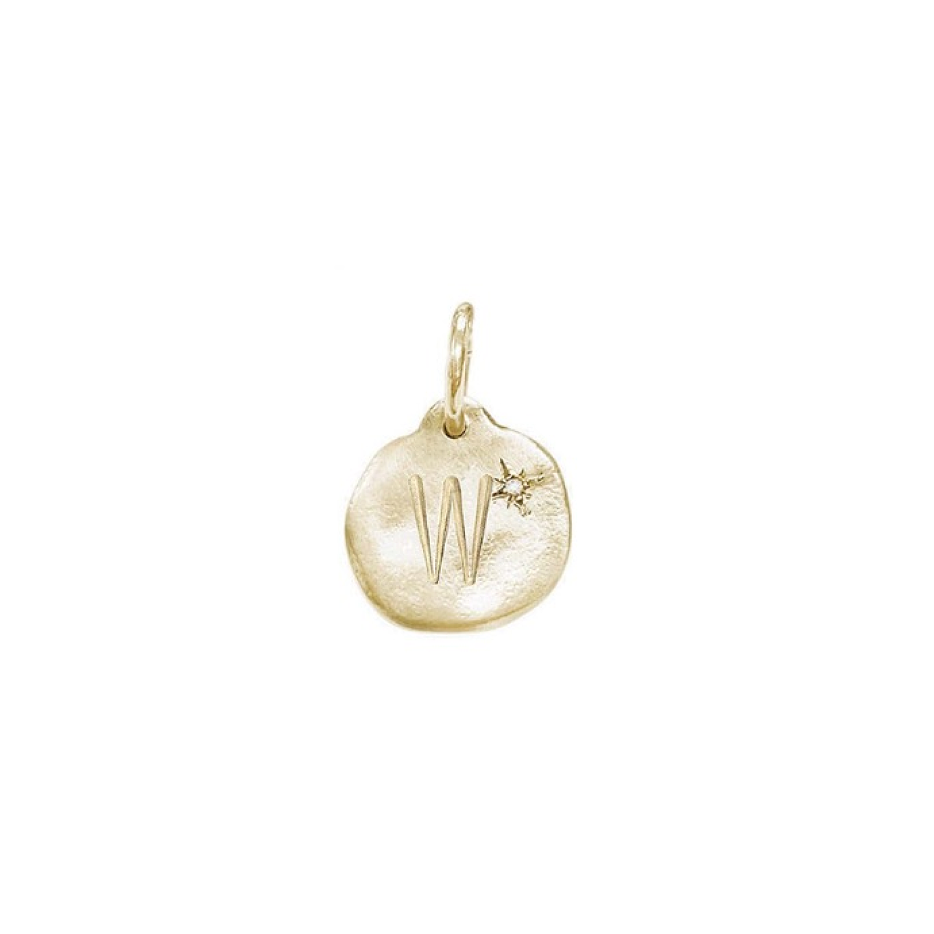 Letter A-Z  Diamond Necklace Charm