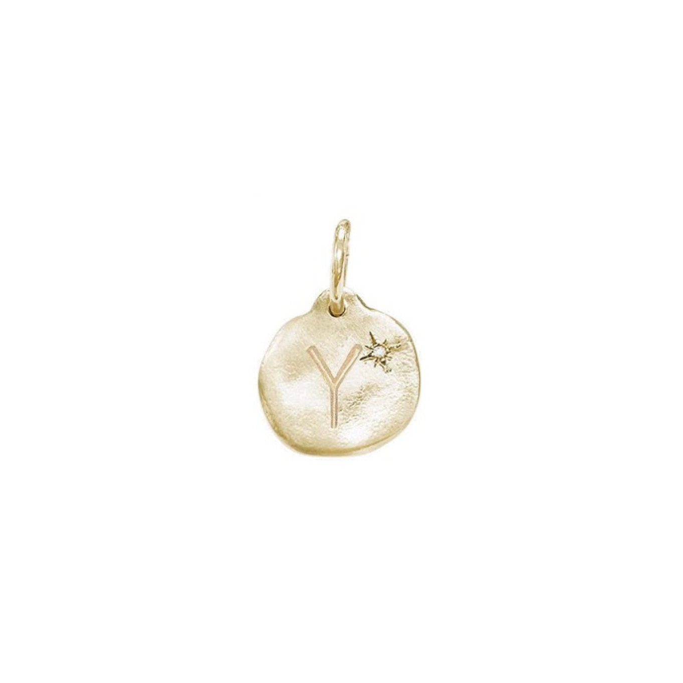 Letter A-Z  Diamond Necklace Charm