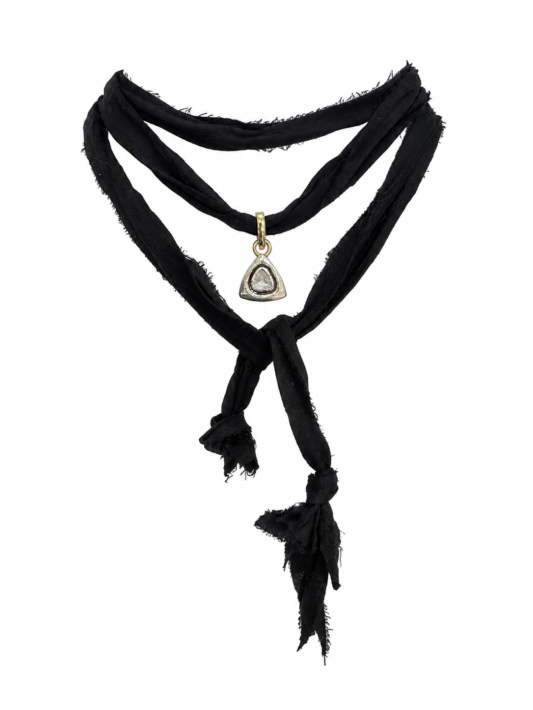 Triangle Diamond Necklace