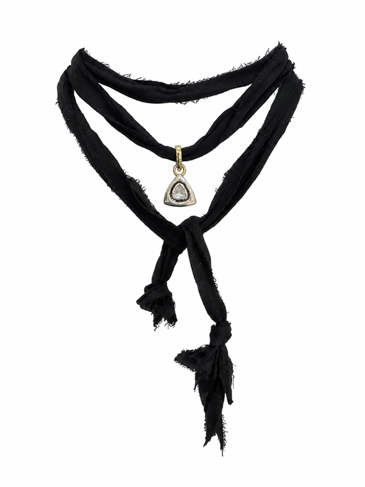 Triangle Diamond Necklace