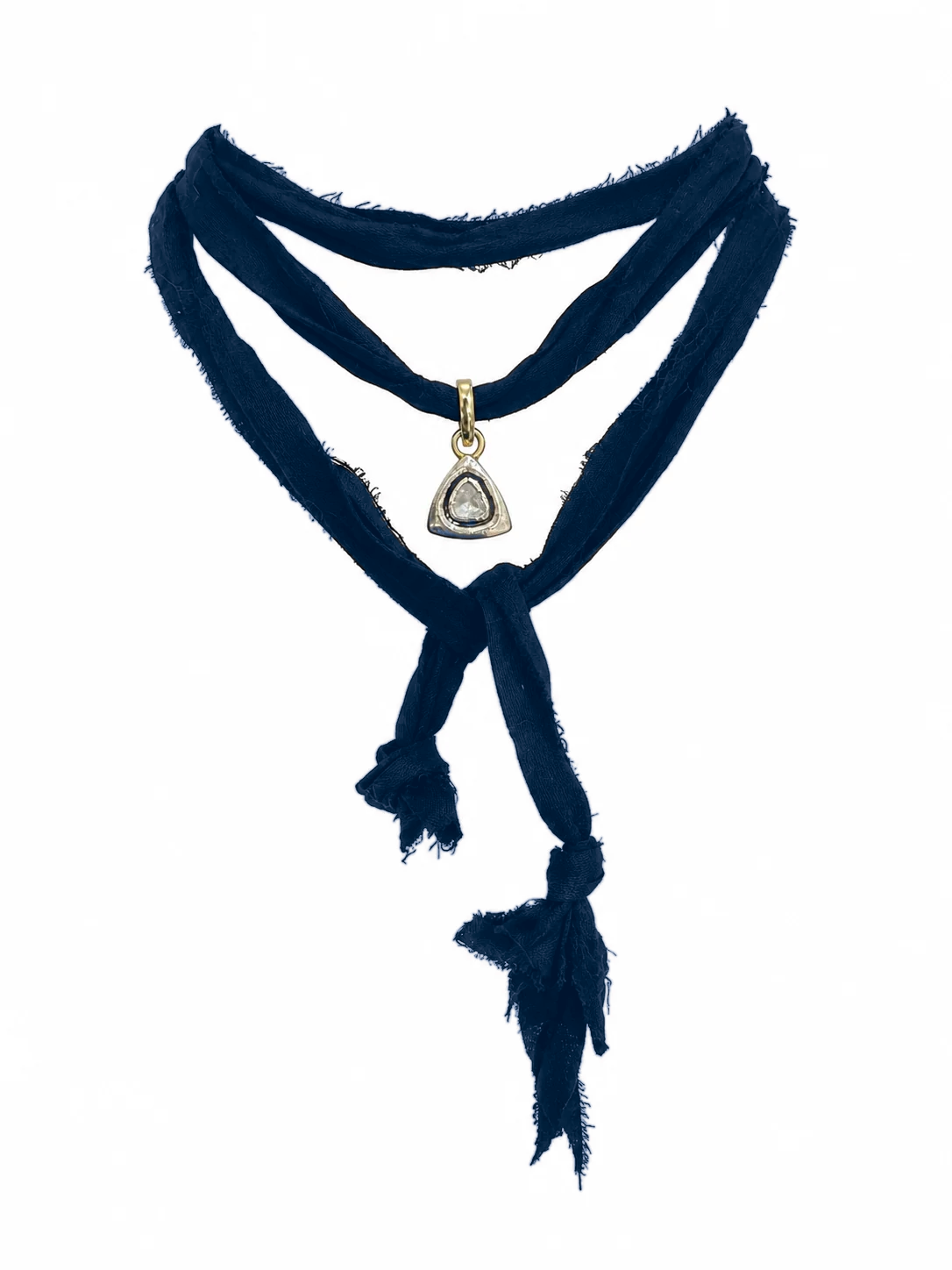 Triangle Diamond Necklace