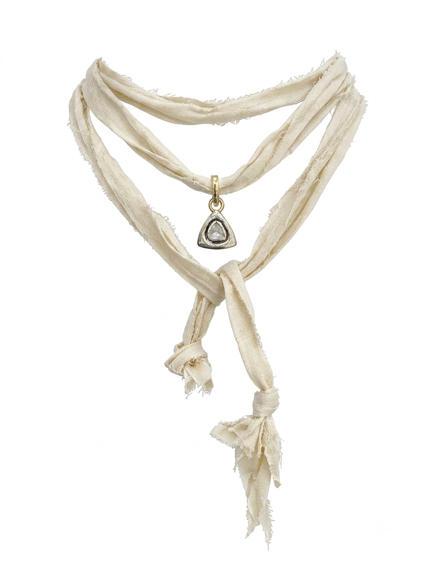 Triangle Diamond Necklace