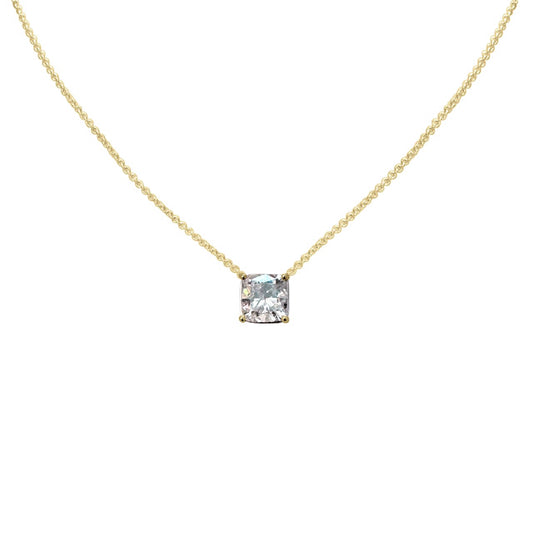 The Sugar Cube Diamond Necklace