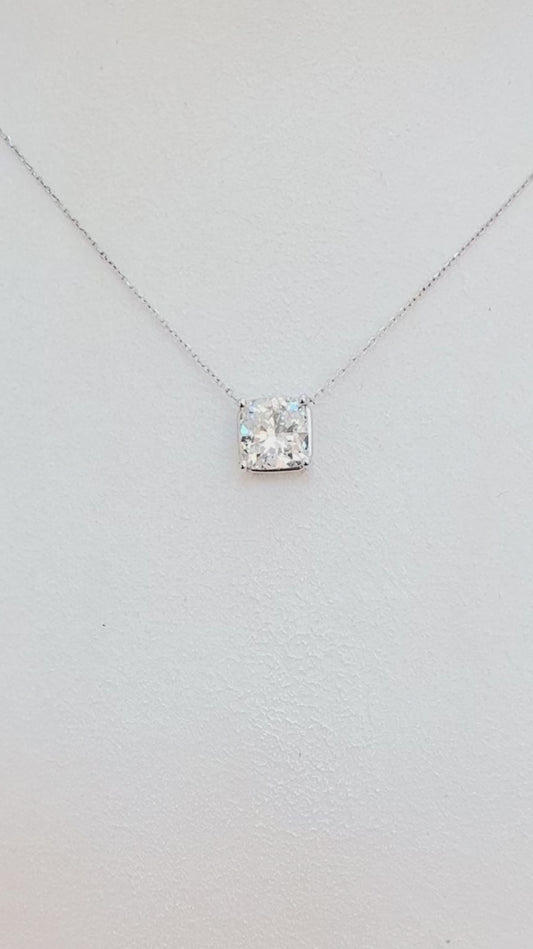 The Sugar Cube Diamond Necklace