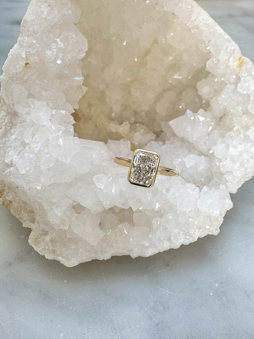 Radiant Diamond Ring